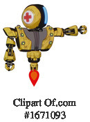 Robot Clipart #1671093 by Leo Blanchette