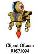 Robot Clipart #1671094 by Leo Blanchette