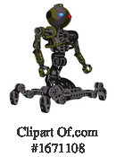 Robot Clipart #1671108 by Leo Blanchette