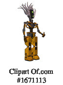 Robot Clipart #1671113 by Leo Blanchette