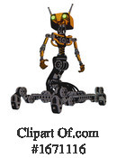 Robot Clipart #1671116 by Leo Blanchette