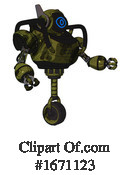 Robot Clipart #1671123 by Leo Blanchette