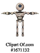 Robot Clipart #1671132 by Leo Blanchette