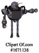 Robot Clipart #1671138 by Leo Blanchette