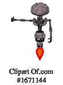 Robot Clipart #1671144 by Leo Blanchette
