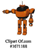 Robot Clipart #1671188 by Leo Blanchette