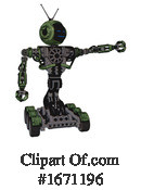 Robot Clipart #1671196 by Leo Blanchette