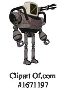 Robot Clipart #1671197 by Leo Blanchette