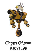 Robot Clipart #1671199 by Leo Blanchette