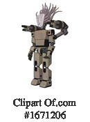 Robot Clipart #1671206 by Leo Blanchette