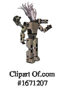Robot Clipart #1671207 by Leo Blanchette