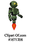 Robot Clipart #1671208 by Leo Blanchette
