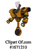 Robot Clipart #1671210 by Leo Blanchette