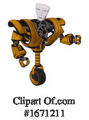Robot Clipart #1671211 by Leo Blanchette