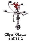 Robot Clipart #1671212 by Leo Blanchette