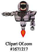 Robot Clipart #1671217 by Leo Blanchette