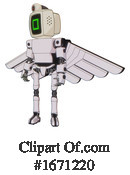 Robot Clipart #1671220 by Leo Blanchette