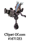 Robot Clipart #1671253 by Leo Blanchette