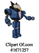 Robot Clipart #1671257 by Leo Blanchette