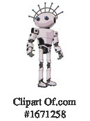 Robot Clipart #1671258 by Leo Blanchette