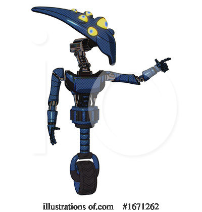 Royalty-Free (RF) Robot Clipart Illustration by Leo Blanchette - Stock Sample #1671262