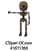 Robot Clipart #1671266 by Leo Blanchette