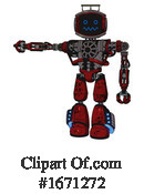 Robot Clipart #1671272 by Leo Blanchette