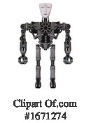Robot Clipart #1671274 by Leo Blanchette