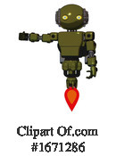 Robot Clipart #1671286 by Leo Blanchette