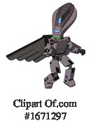 Robot Clipart #1671297 by Leo Blanchette