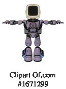 Robot Clipart #1671299 by Leo Blanchette