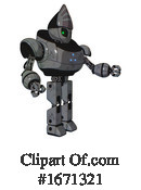 Robot Clipart #1671321 by Leo Blanchette