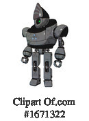 Robot Clipart #1671322 by Leo Blanchette