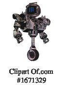 Robot Clipart #1671329 by Leo Blanchette