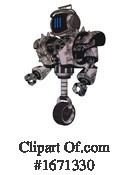 Robot Clipart #1671330 by Leo Blanchette