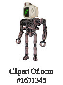 Robot Clipart #1671345 by Leo Blanchette