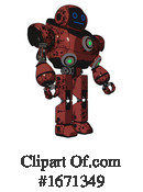 Robot Clipart #1671349 by Leo Blanchette