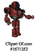 Robot Clipart #1671352 by Leo Blanchette