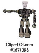 Robot Clipart #1671398 by Leo Blanchette