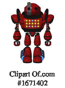Robot Clipart #1671402 by Leo Blanchette
