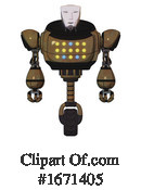 Robot Clipart #1671405 by Leo Blanchette