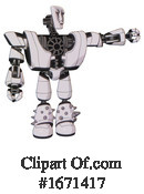 Robot Clipart #1671417 by Leo Blanchette