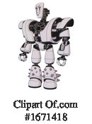 Robot Clipart #1671418 by Leo Blanchette