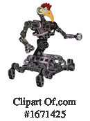 Robot Clipart #1671425 by Leo Blanchette