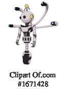 Robot Clipart #1671428 by Leo Blanchette