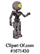 Robot Clipart #1671430 by Leo Blanchette