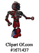 Robot Clipart #1671437 by Leo Blanchette