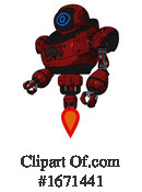 Robot Clipart #1671441 by Leo Blanchette