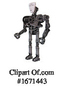 Robot Clipart #1671443 by Leo Blanchette