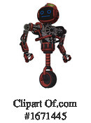 Robot Clipart #1671445 by Leo Blanchette